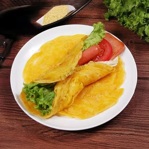 35张大黄米手抓饼营养早餐粗粮煎饼速食半成品