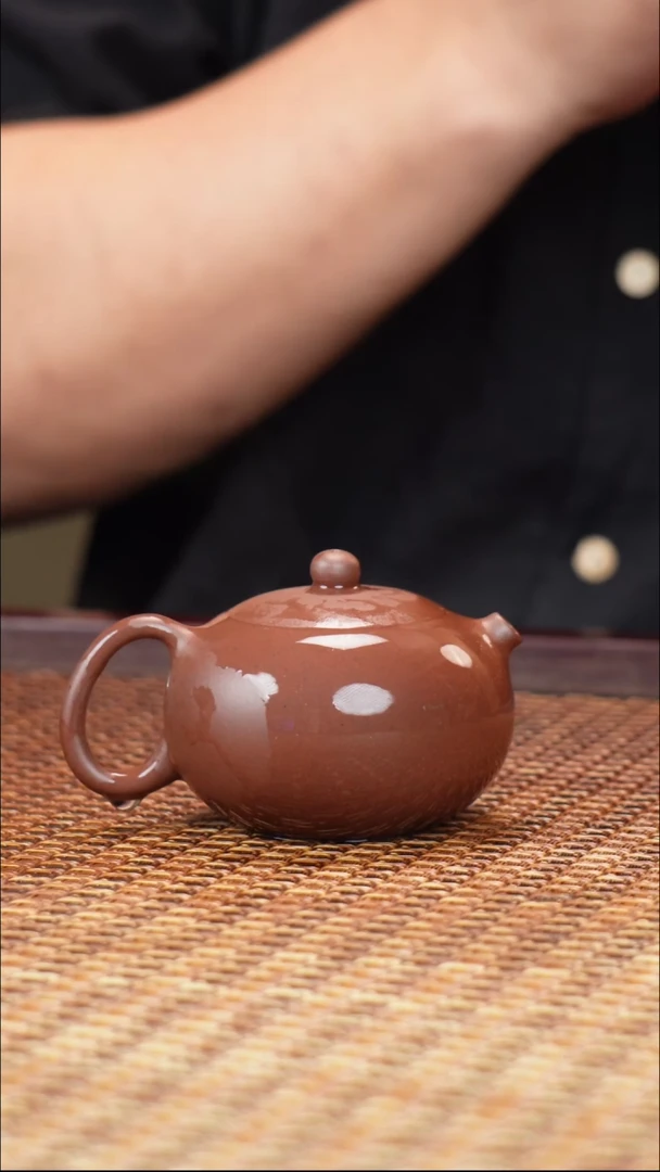 茶壶紫砂汀禾紫砂紫泥西施