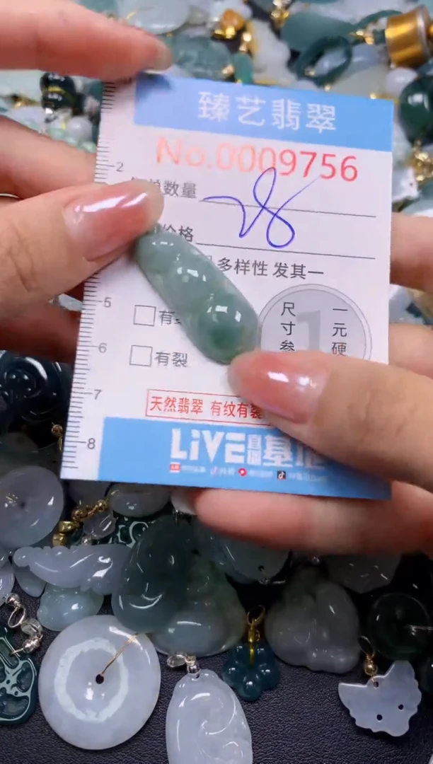 颈饰未镶嵌翡翠9756