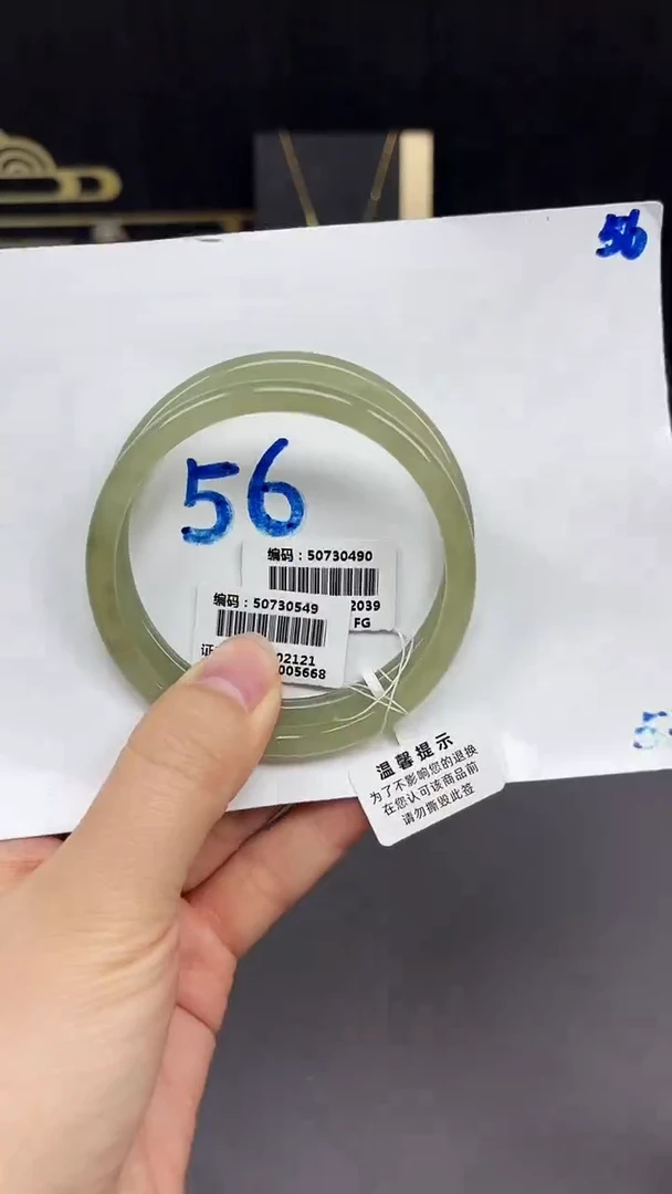 未镶嵌手镯和田玉0490-0549