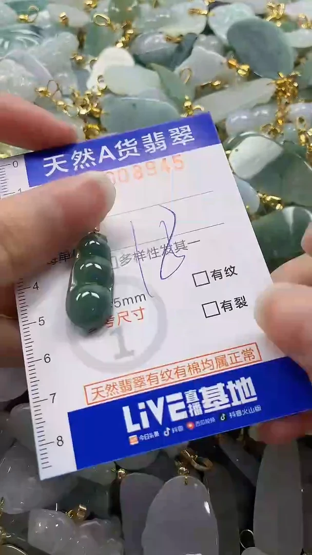 颈饰未镶嵌翡翠纯天然a货翡翠
