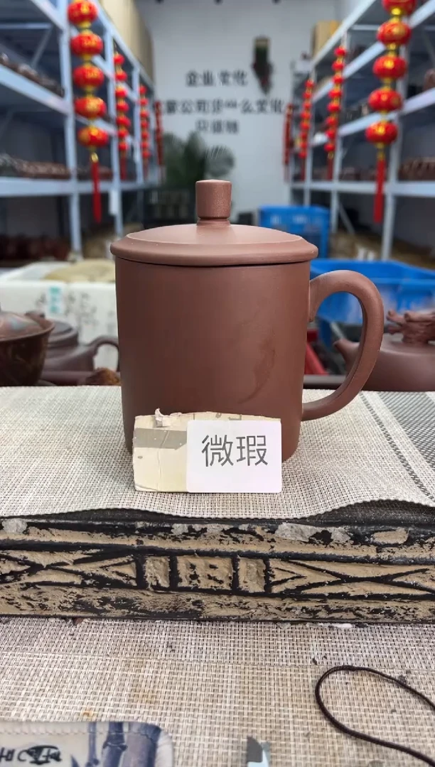 茶杯紫砂微瑕紫砂杯泡沫装