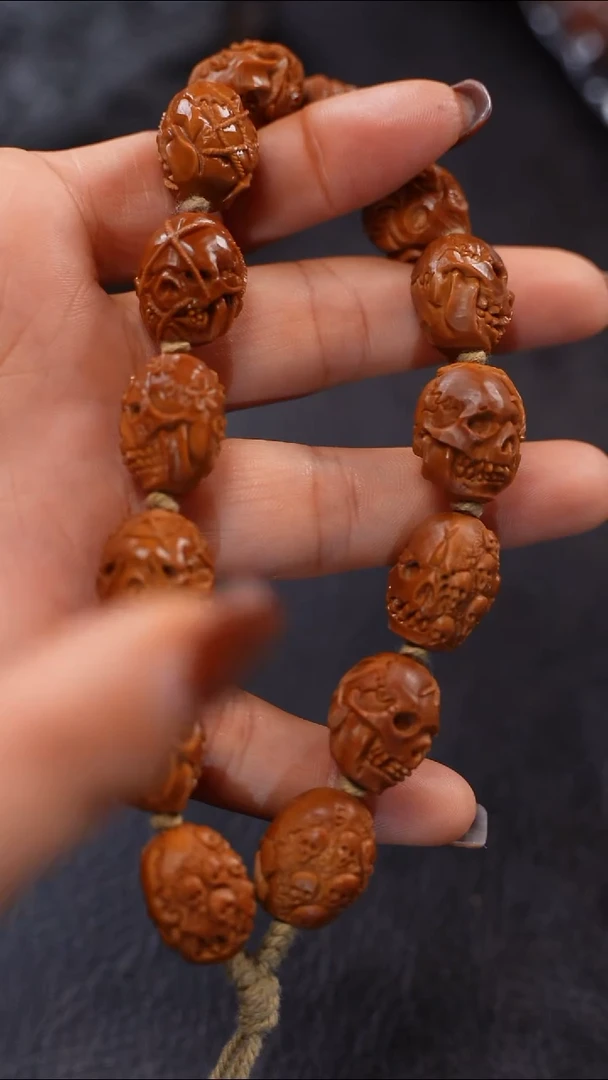 手串/手链橄榄核九林核雕文玩作品