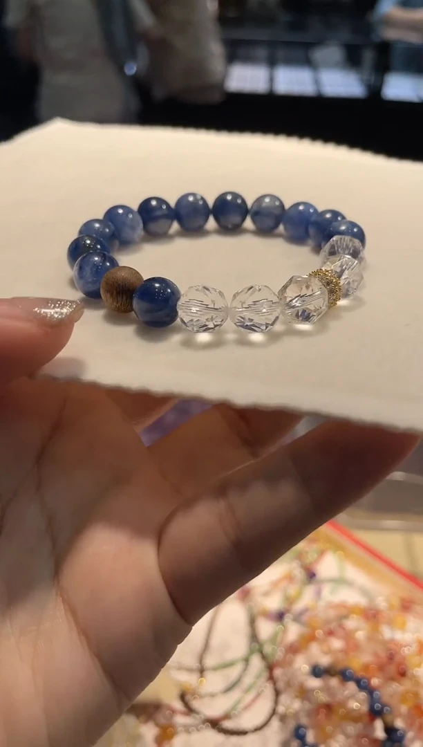 水晶手串未镶嵌天然水晶手串