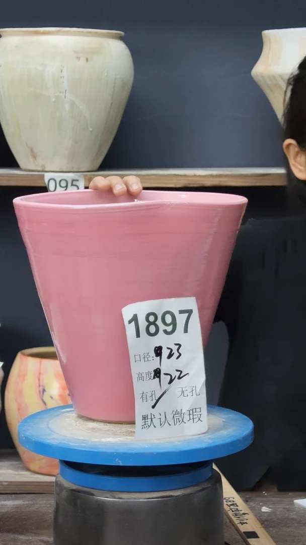 景德镇花盆默认微瑕1897