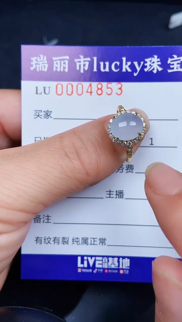 翡翠银S925镶嵌颈饰4853