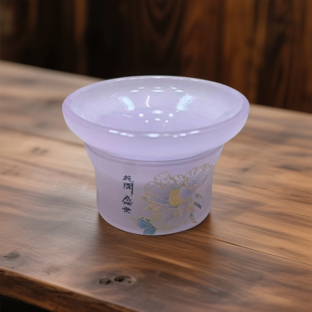 琉璃茶漏家用功夫茶具茶渣过滤器S39012