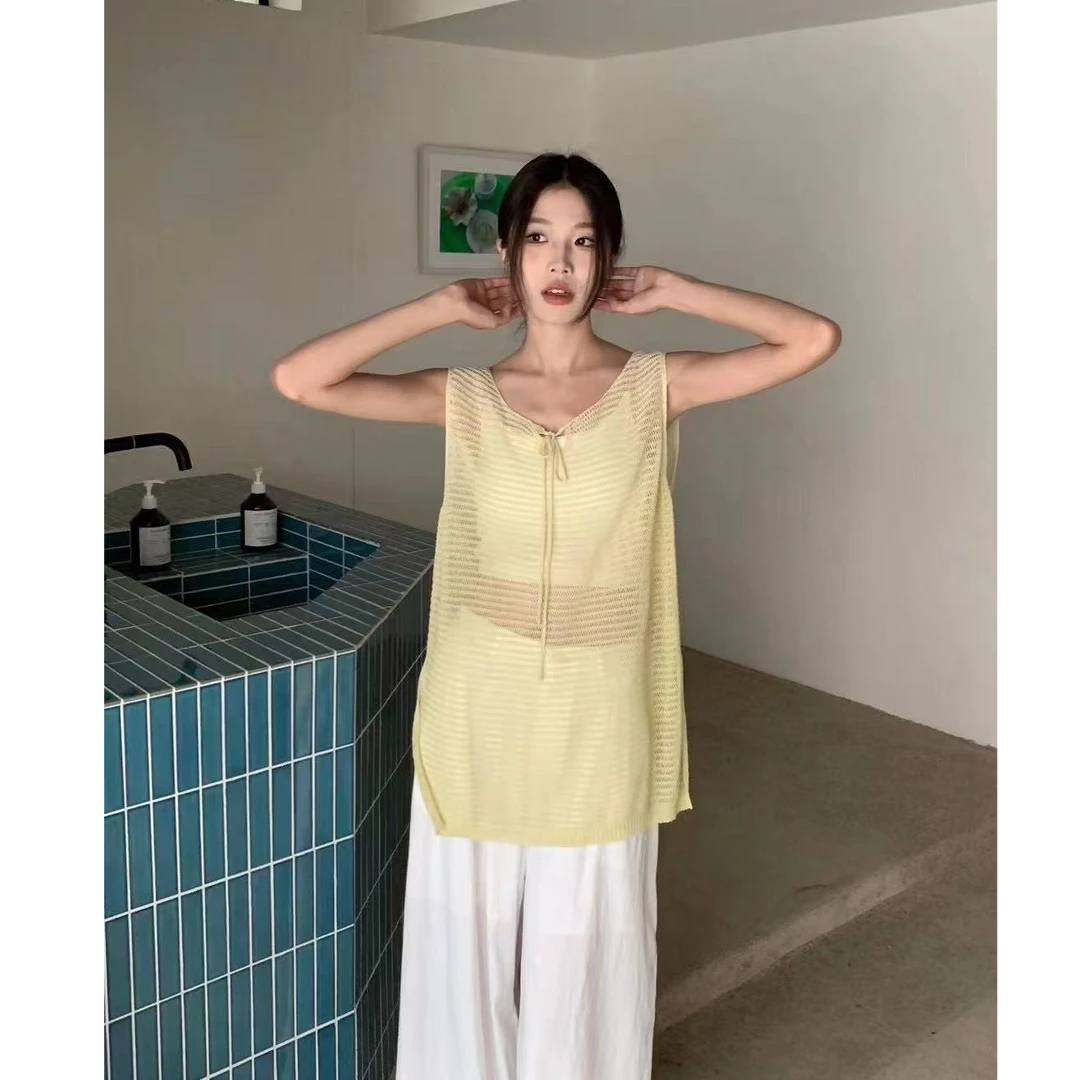 十三行MISSLAN-夏季福秒针织小背心#55020