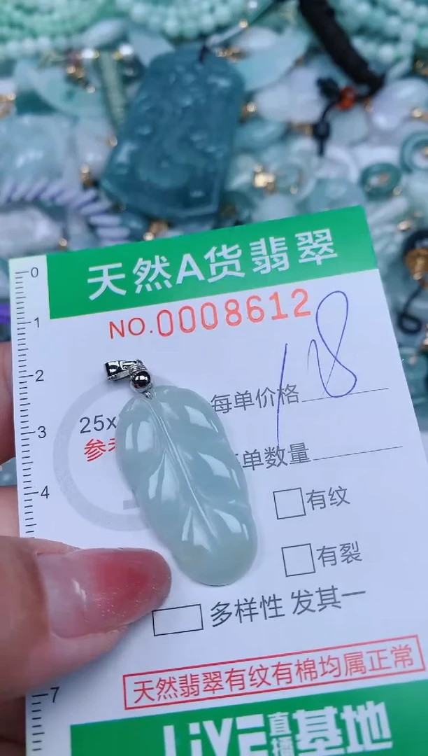 【闪购商品】翡翠颈饰未镶嵌.0008612