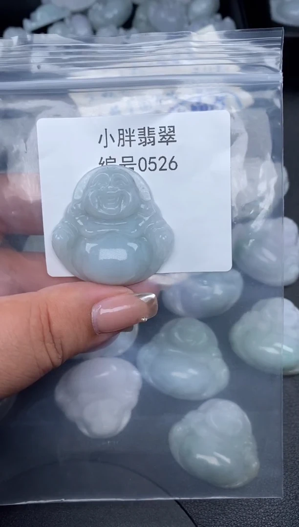 翡翠未镶嵌颈饰缅甸天然A货翡翠0526