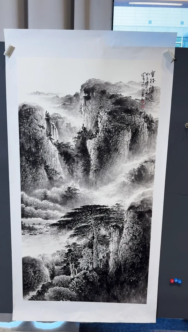 国画郝凤先云林清逸2025-1226DH054