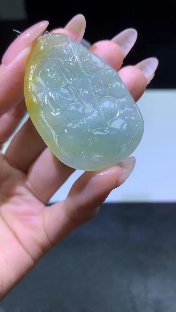 【闪购商品】定制翡翠未镶嵌003ee-毛货地送金扣9