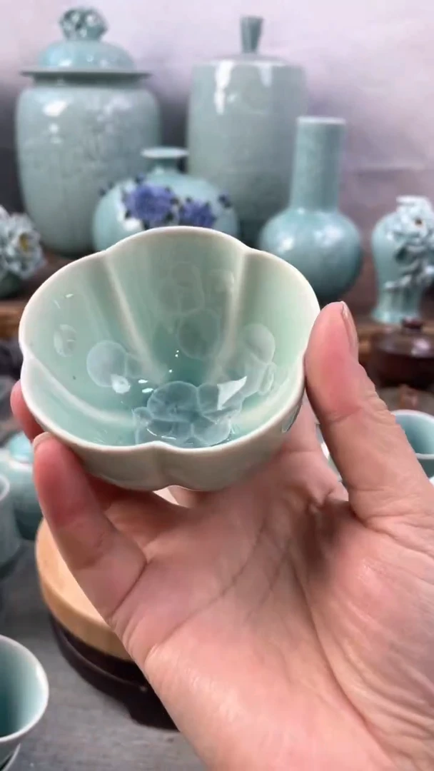 【闪购商品】特价 微瑕 慧仙青瓷