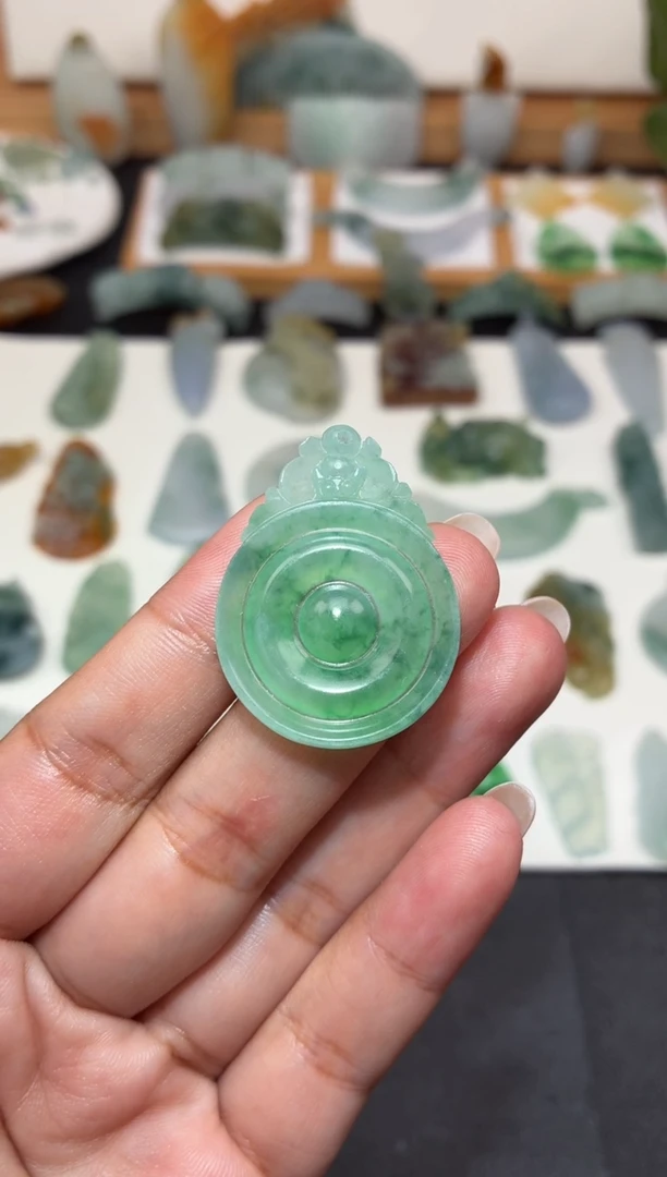 未镶嵌定制翡翠紫*福贝