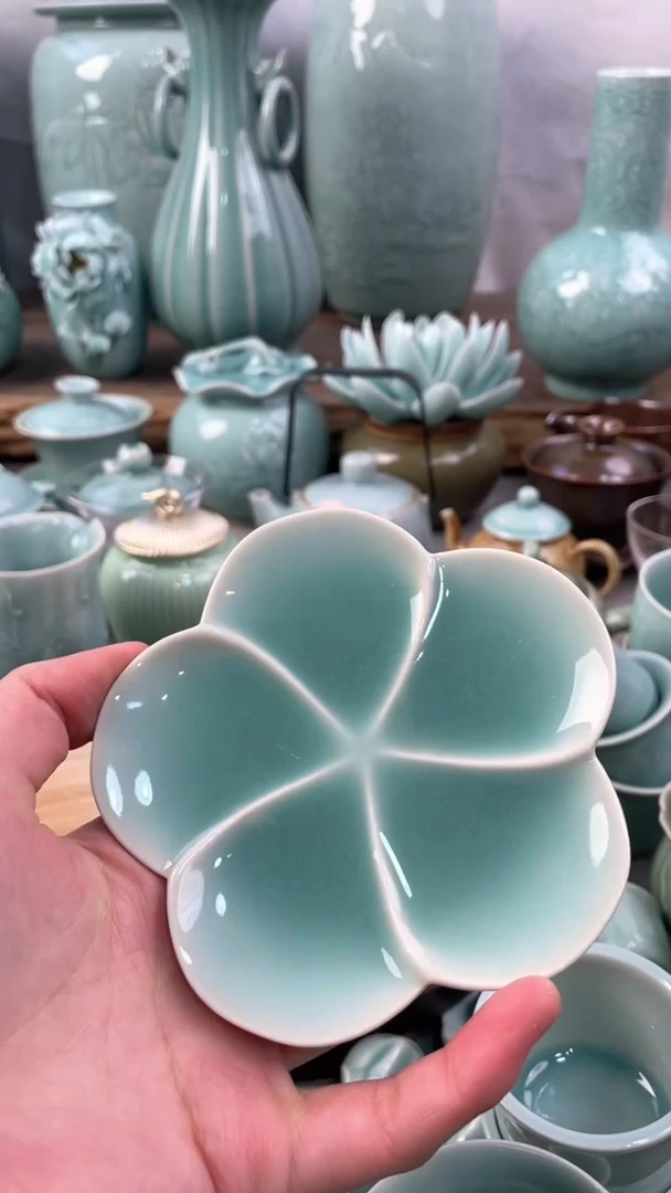 【闪购商品】特价 微瑕 慧仙青瓷