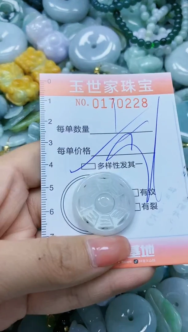 【闪购商品】翡翠颈饰未镶嵌闪购0170228多样性发其一