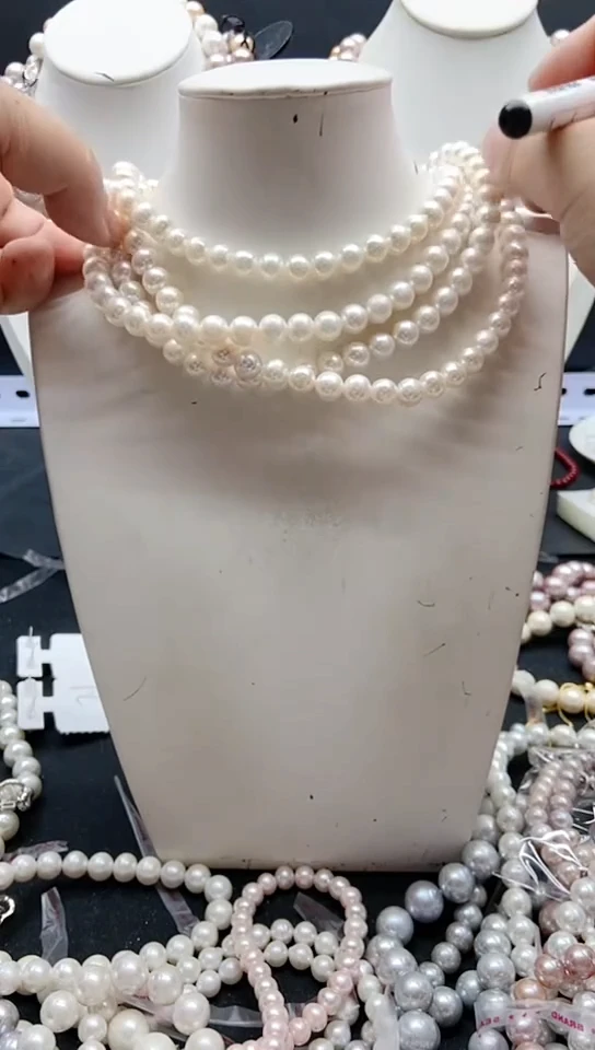淡水珍珠未镶嵌颈饰1