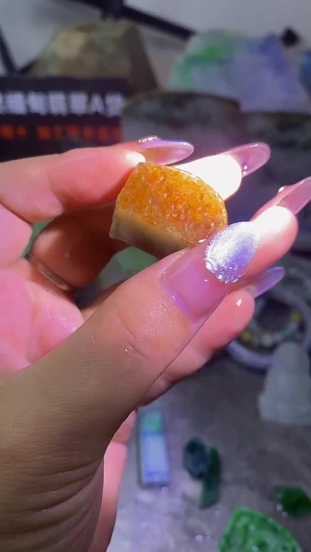 翡翠散珠未镶嵌玉上缘天然翡翠556