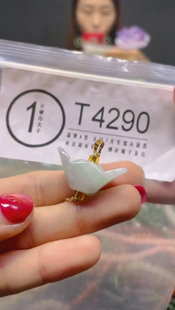 颈饰未镶嵌翡翠/T/翡翠A货，一件也是批发价