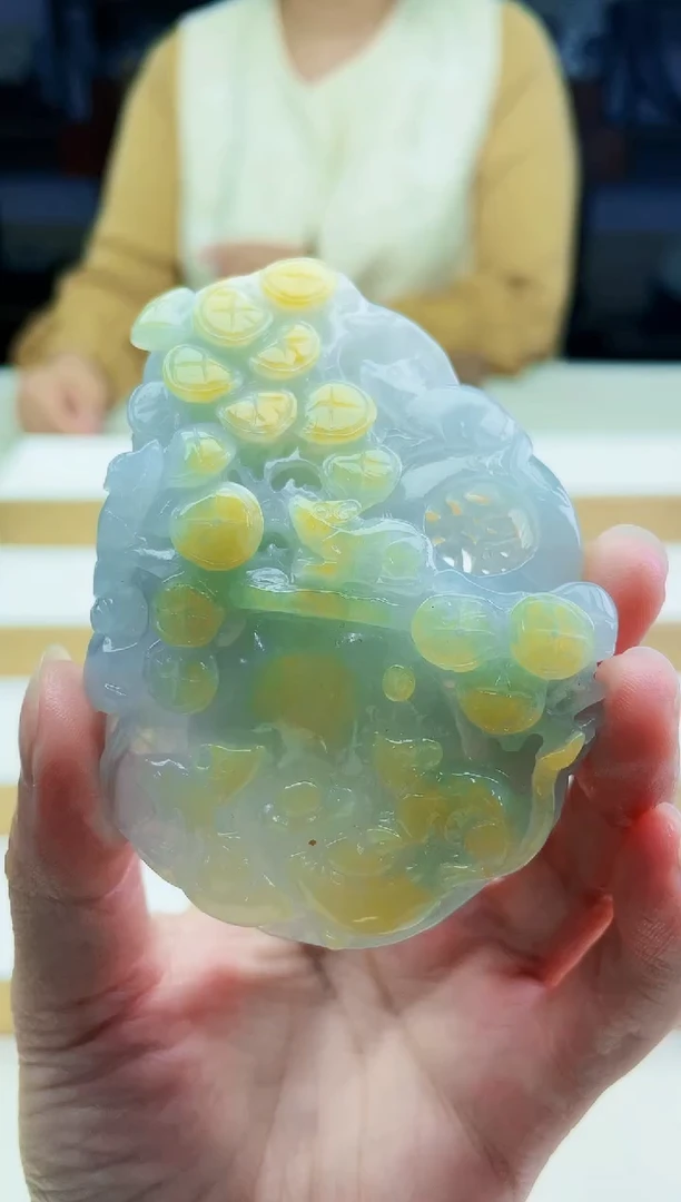 未镶嵌定制翡翠毛货09260379