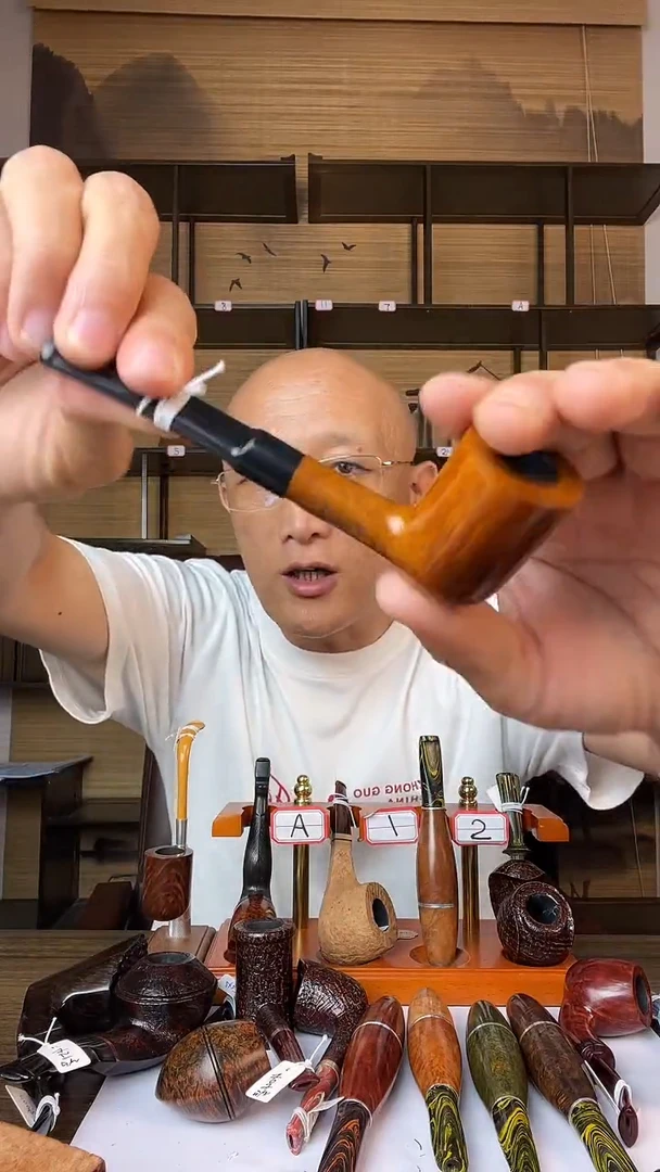 石楠木纯手工意大利石楠木烟斗