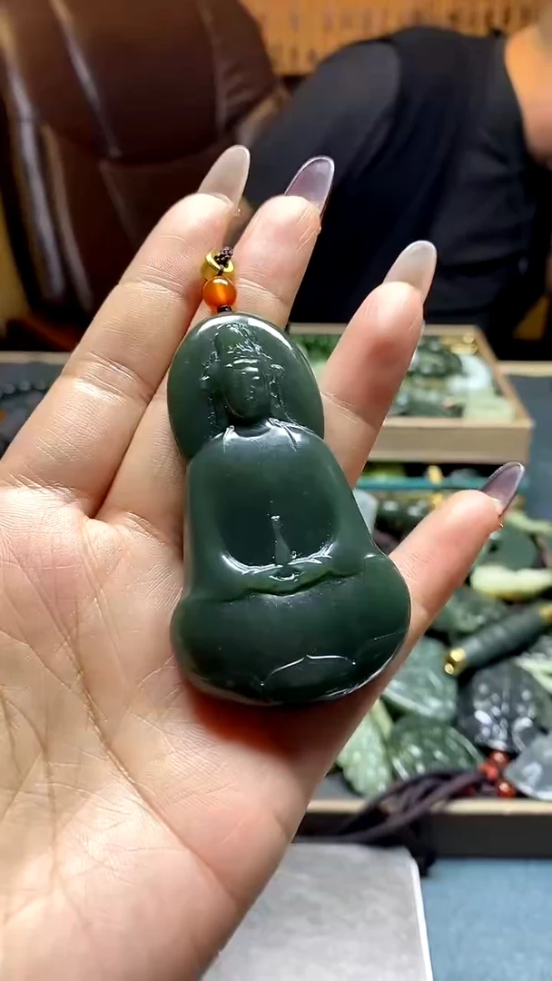 颈饰未镶嵌和田玉多样性发货拍一发一