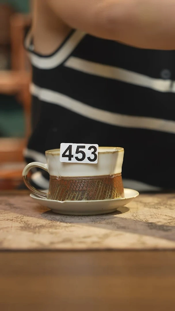 陶瓷茶器茶具马克杯453.