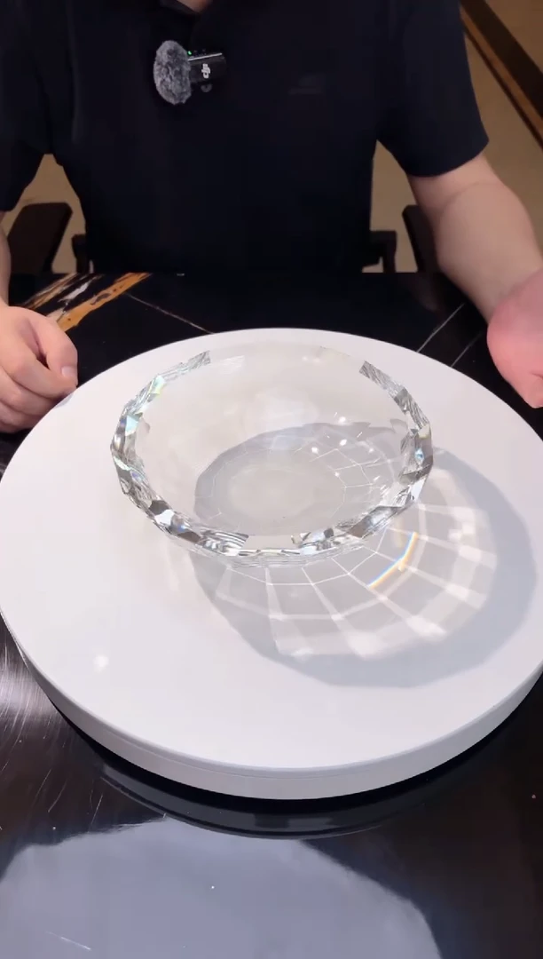 琉璃手工艺品AJ06391艺术琉璃果碗