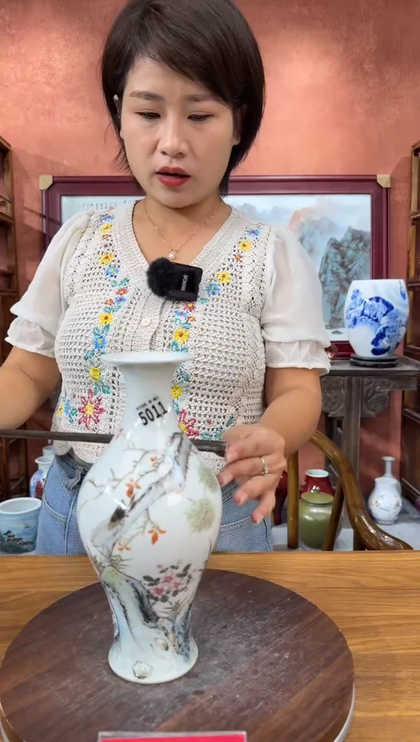 吴义松陶盟手工手绘陶瓷编码：5011