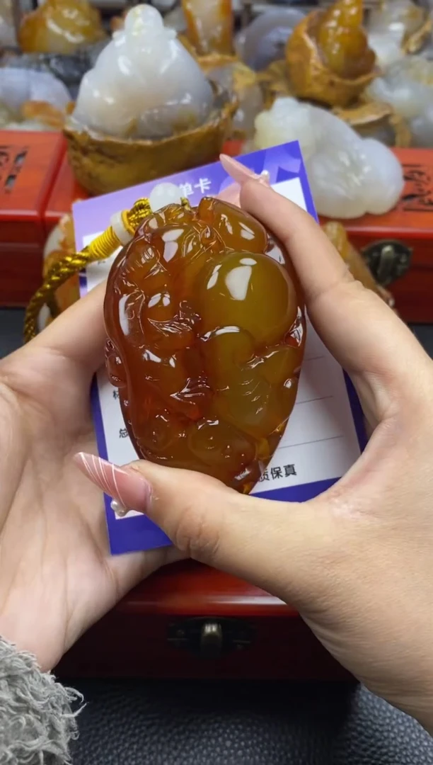 【闪购商品】玛瑙/玉髓手把未镶嵌00