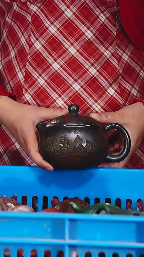 宜兴原矿紫砂壶茶壶500C