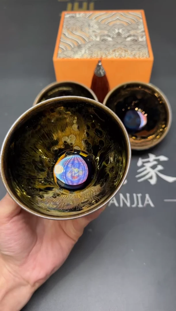 茶盏78@@建窑建盏主人杯