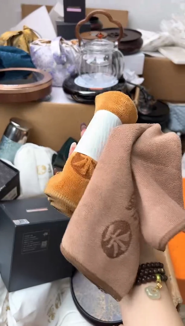 禾墨纯棉茶巾