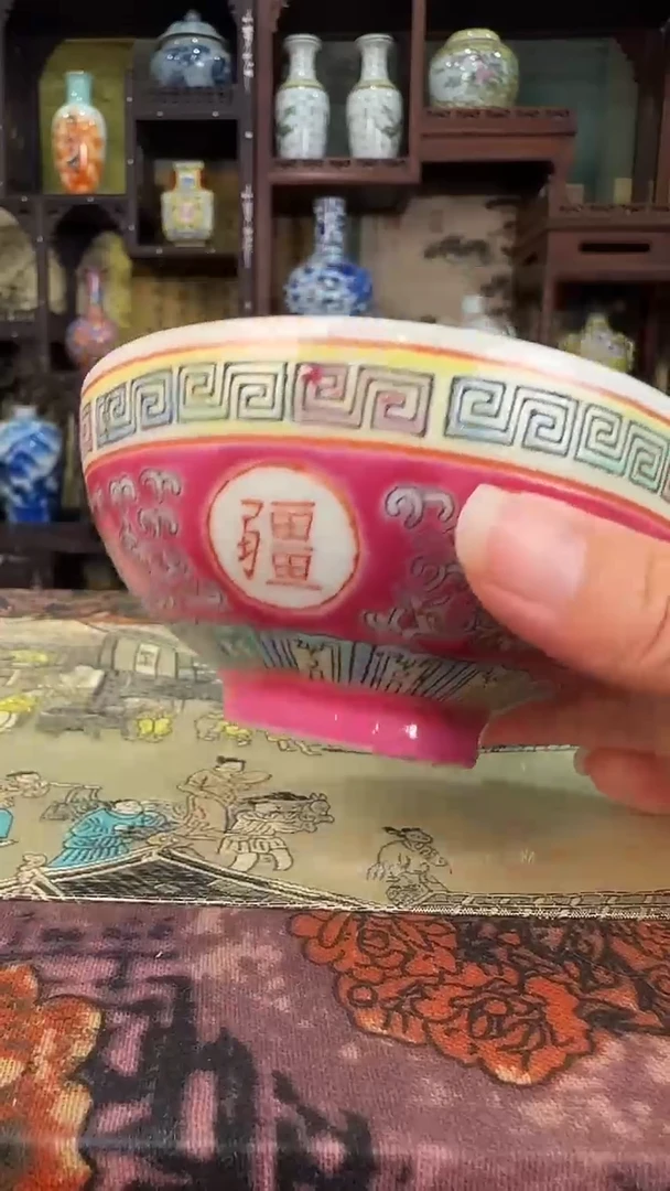 瓷片景德镇陶瓷摆件碗