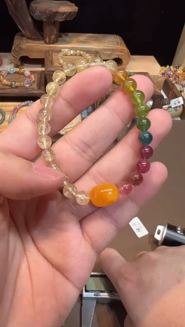 【闪购商品】水晶手链未镶嵌手饰@@E6350