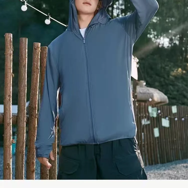 618纯色百搭男士防晒衣