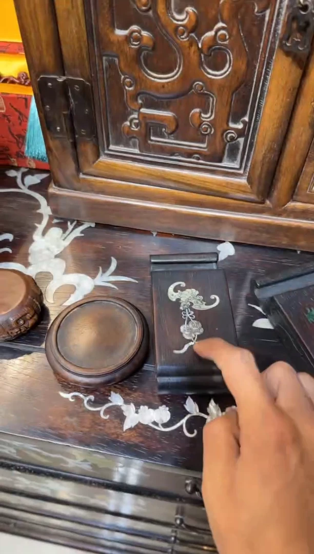 木木头款福在眼前墨床45.8