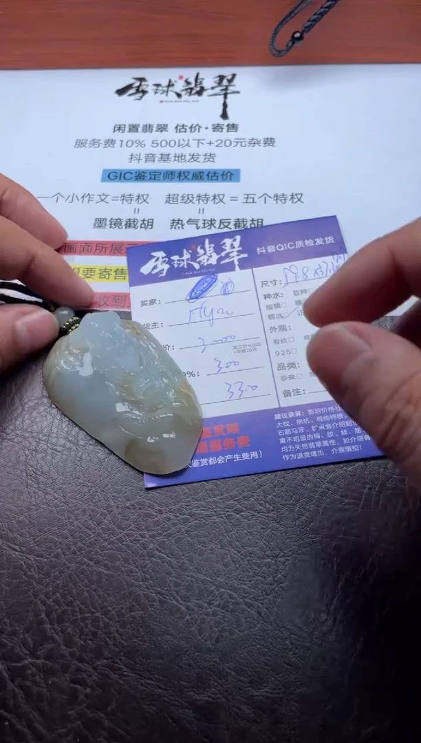 颈饰未镶嵌翡翠17181117149