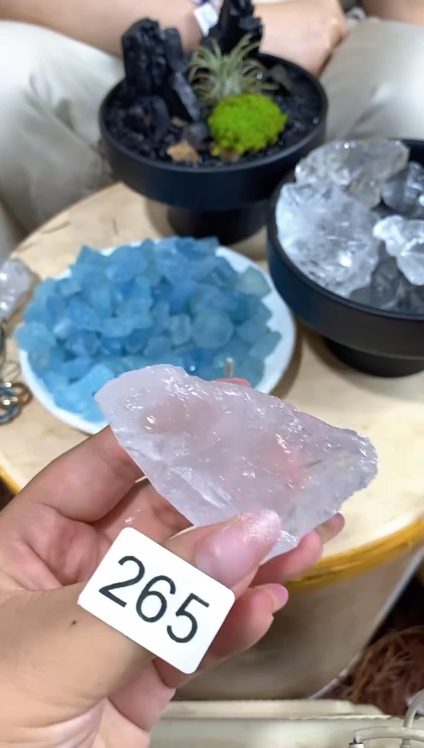 水晶珠宝半成品未镶嵌zz#265