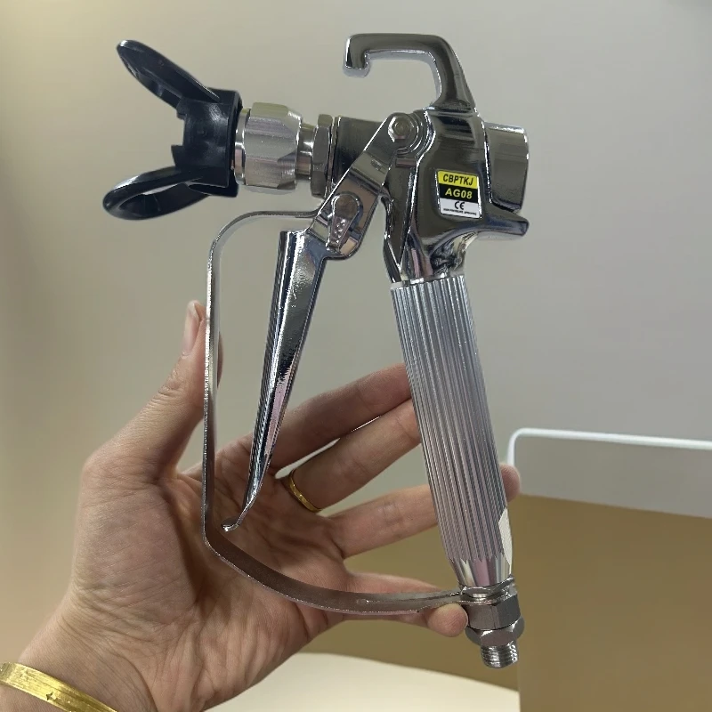 无气喷涂机喷枪不锈钢喷漆枪油漆涂料配件强劲耐用喷涂工具