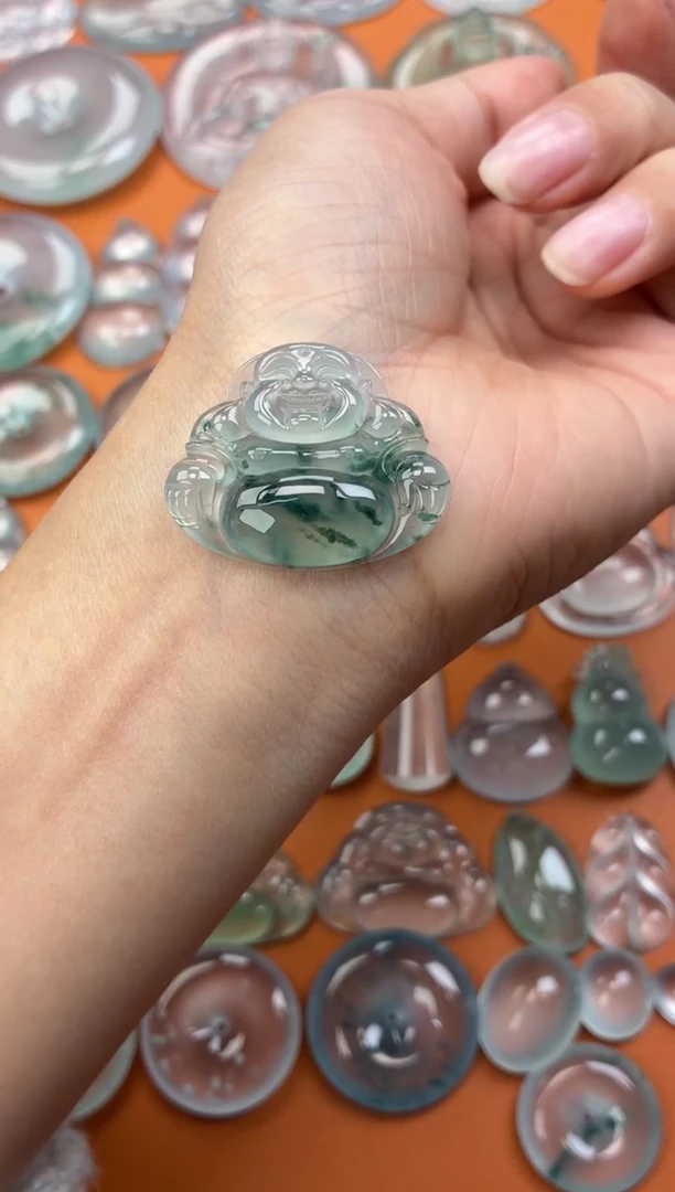 吊坠(不含链)未镶嵌翡翠64 佛公 25.5 31.7 5.7