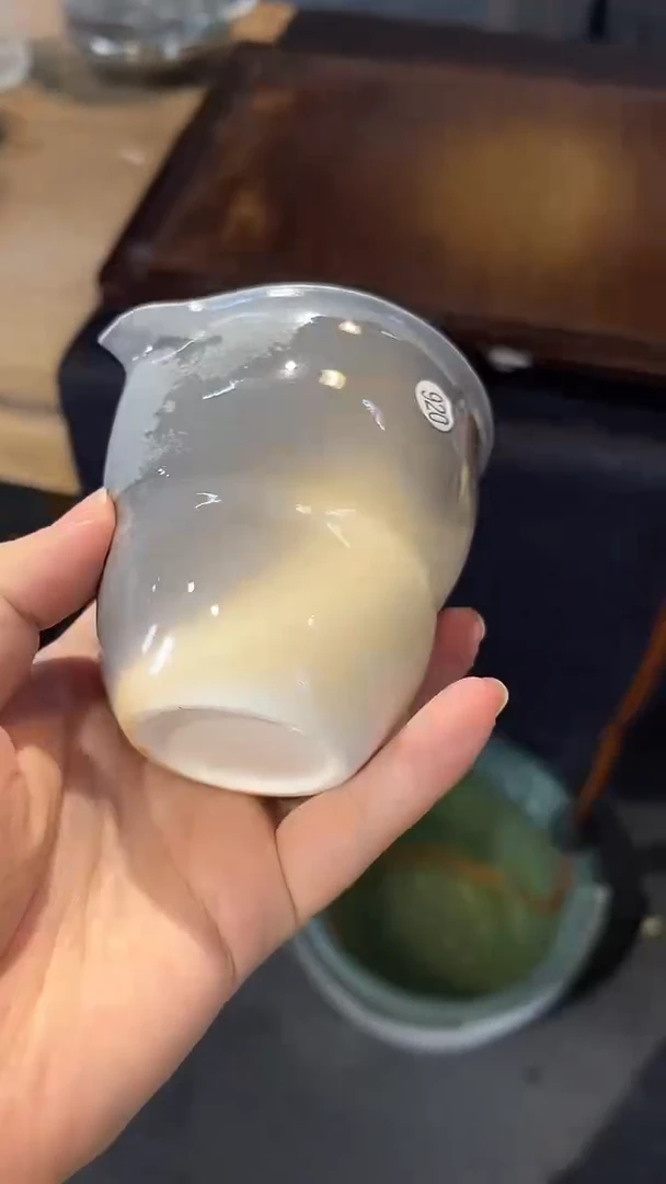盖碗920号容量150-160ML高白泥