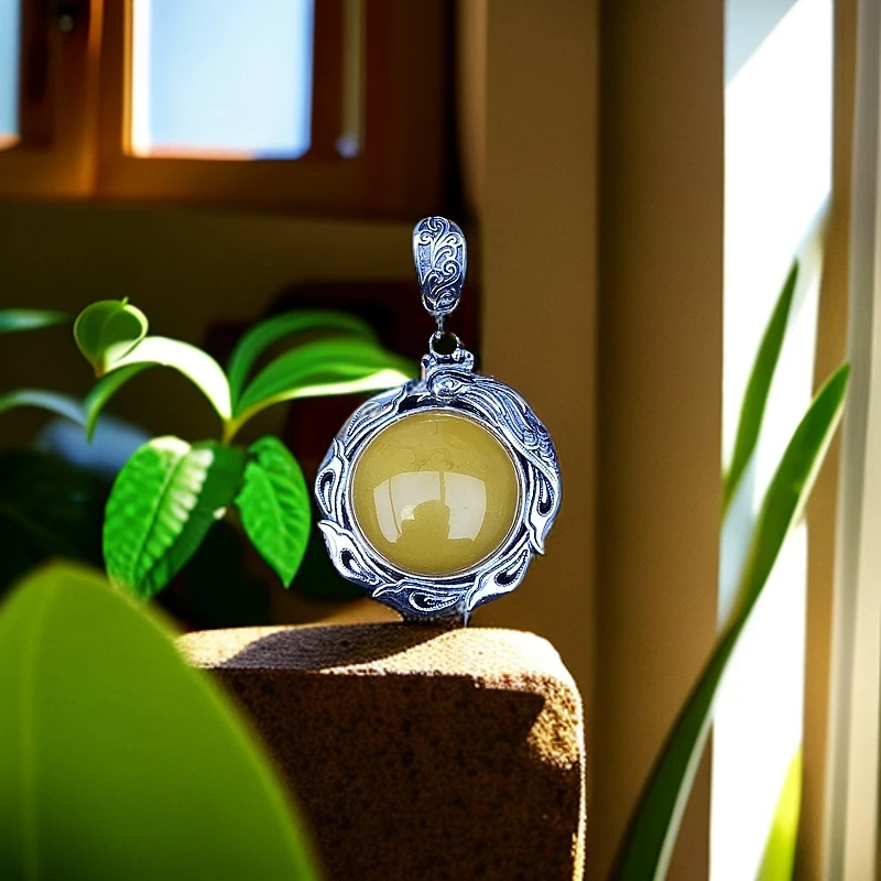 吊坠925银 民族风吊坠 DZ00146