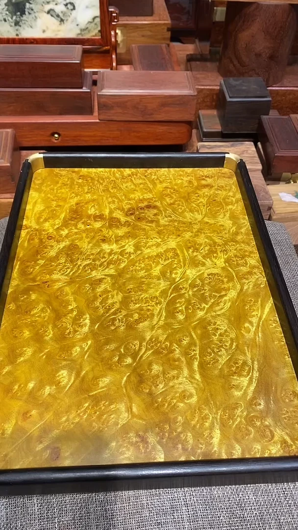 香樟木大茶盘一个