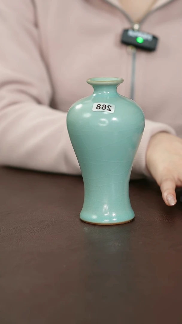 摆件268原矿汝宋汝瓷微瑕