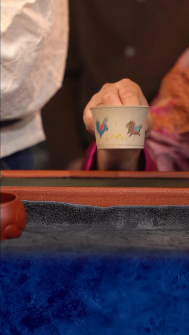 紫砂 宜兴紫砂 TZP  白 马杯