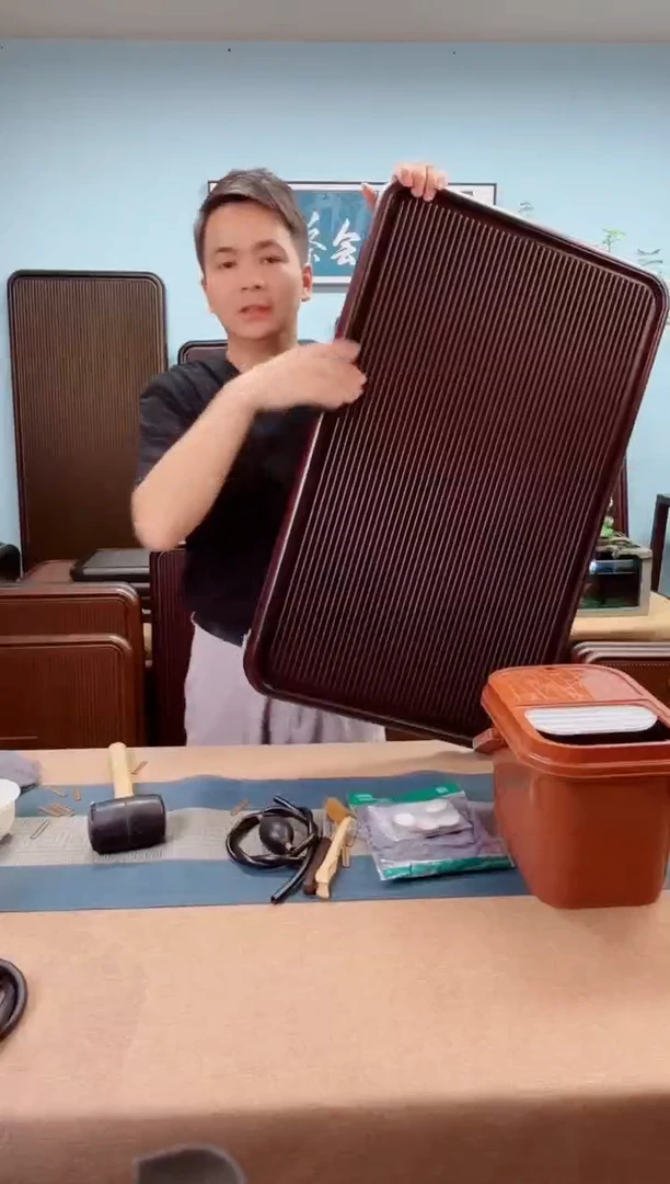 80*50*5千川大板红色款式茶盘