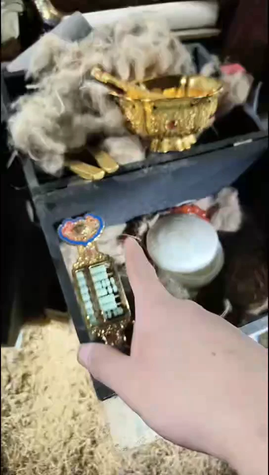 香榧木开封黑色长方形大盒子