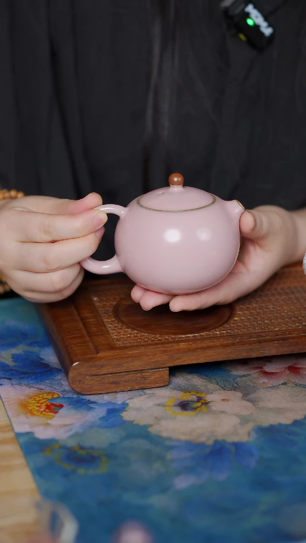 云隐造物 粉色西施壶