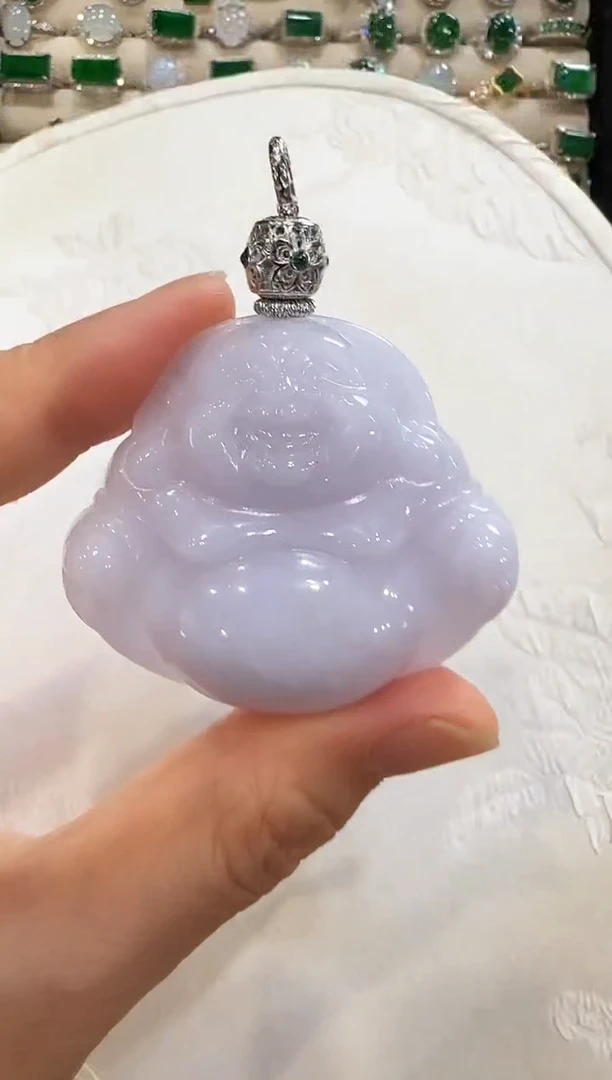 颈饰未镶嵌翡翠国风